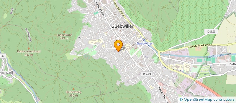 localisation de l'entreprise MADAME MYRIAM WALLISER  SAINTE-CROIX-EN-PLAINE