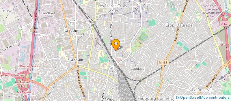 localisation de l'entreprise MADAME MYRIAM WALLY à TOULOUSE