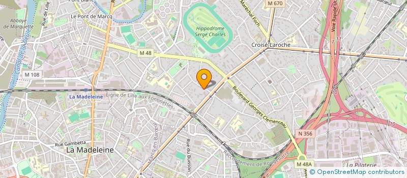 localisation de l'entreprise MADAME MYRIAM WEBER  MARCQ-EN-BARUL