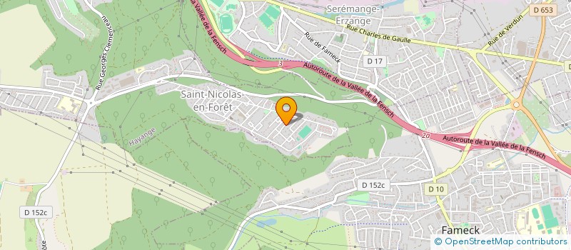 localisation de l'entreprise MADAME MYRIAM WOHL  HAYANGE