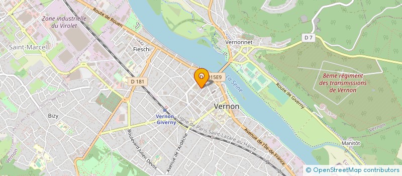 localisation de l'entreprise MADAME MYRIAM YAGOUB à VERNON