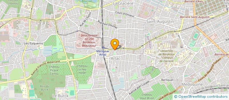 localisation de l'entreprise MADAME MYRIAM YOUSFI à MERIGNAC