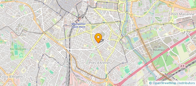 localisation de l'entreprise MADAME MYRIAM ZAARI à MONTPELLIER