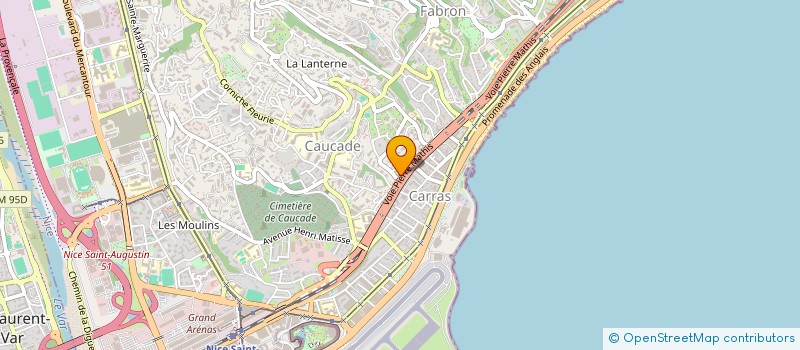 localisation de l'entreprise MADAME MYRIAM ZARROUK à NICE