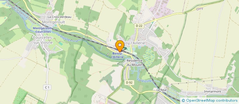 localisation de l'entreprise MADAME MYRIAM ZEMOUCHI  BOISSY-L'AILLERIE