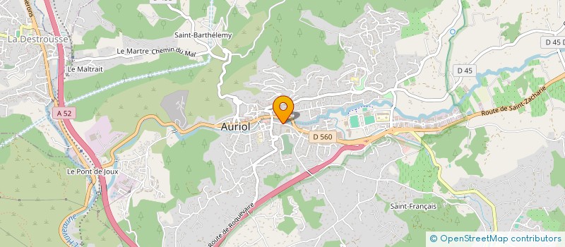 localisation de l'entreprise MADAME MYRIAM ZENASNI  AURIOL