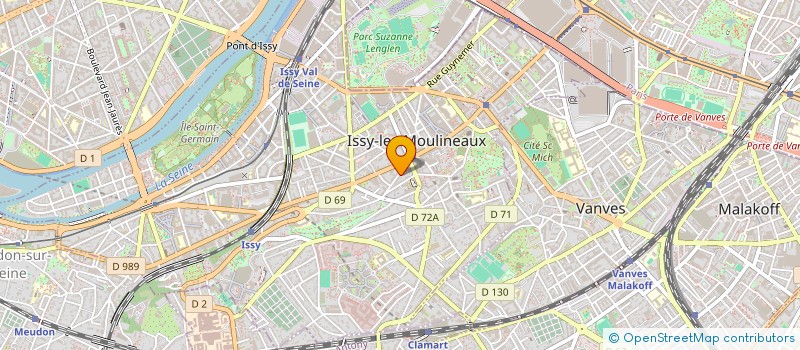 localisation de l'entreprise MADAME MYRIAM ZENNATI à ISSY-LES-MOULINEAUX