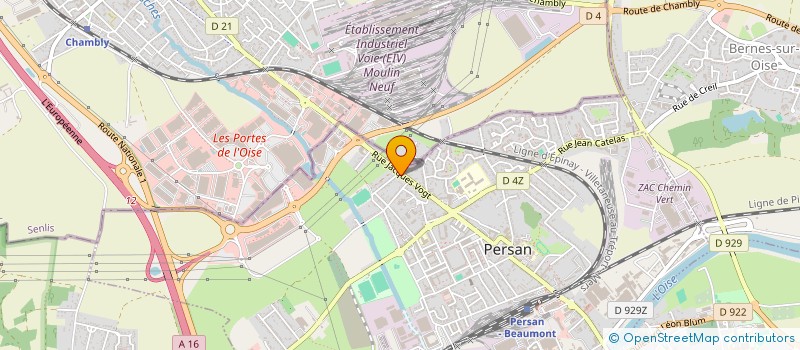 localisation de l'entreprise MADAME MYRIAM ZOGHLAMI  PERSAN