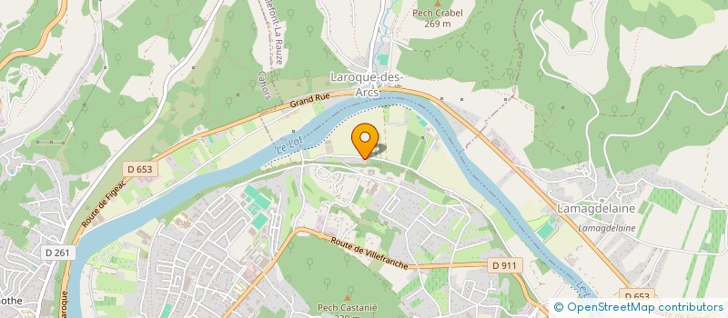 localisation de l'entreprise MADAME MYRIAME COLIN  CAHORS