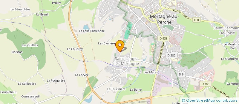 localisation de l'entreprise MADAME MYRIAME HERQUIN à SAINT-LANGIS-LES-MORTAGNE