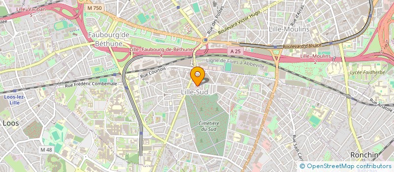localisation de l'entreprise MADAME MYRIAME ROBINEAU à LILLE