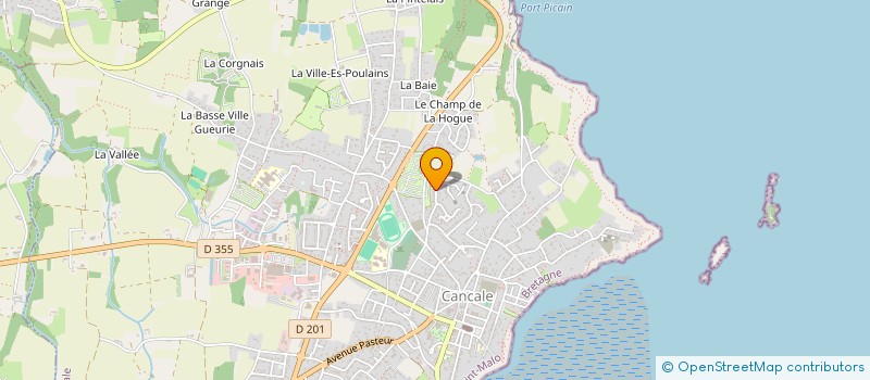 localisation de l'entreprise MADAME MYRIAMME DE JAEGER à CANCALE