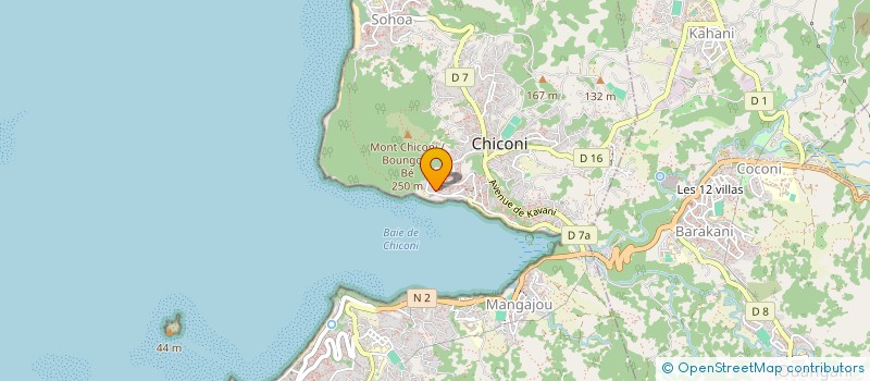 localisation de l'entreprise MADAME MYRIANE RAZAFIARIVELO à CHICONI