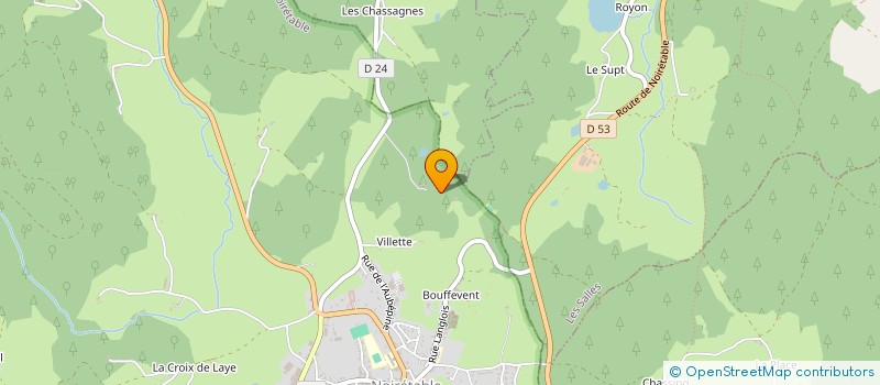 localisation de l'entreprise MADAME MYRIANNE D'ANDIGNE  NOIRETABLE