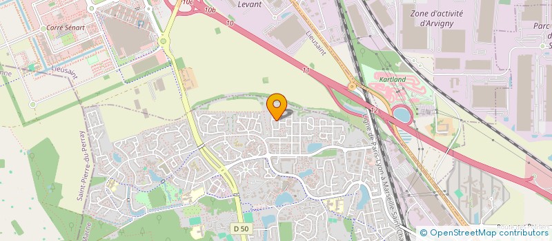 localisation de l'entreprise MADAME MYRIANNE SENERON  SAVIGNY-LE-TEMPLE