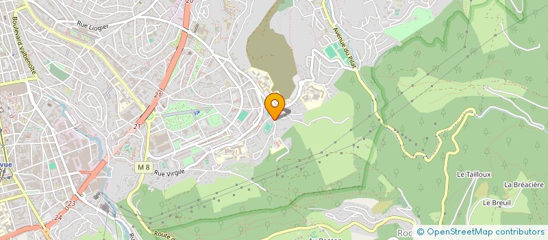 localisation de l'entreprise MADAME MYRIE KHEIREDDINE  SAINT-ETIENNE