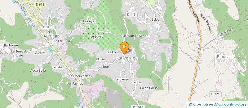 localisation de l'entreprise MADAME MYRIEL PENNA  CONTES