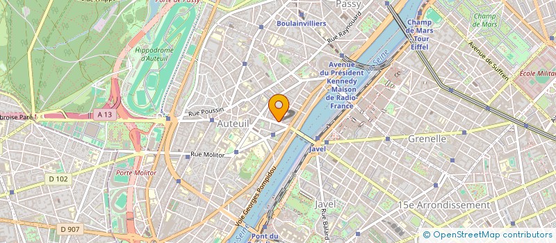 localisation de l'entreprise MADAME MYRIEM BERDOUZ  PARIS