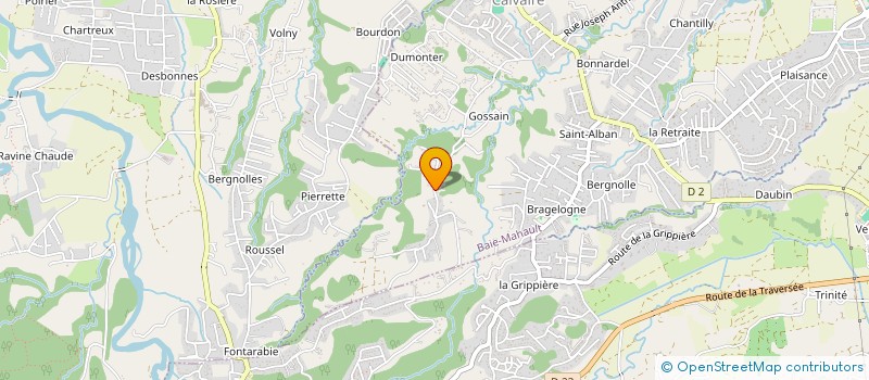 localisation de l'entreprise MADAME MYRIEM RIANI  BAIE MAHAULT