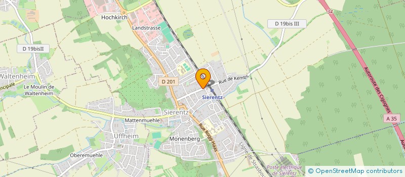localisation de l'entreprise MADAME MYRIEM SEMPE  SIERENTZ