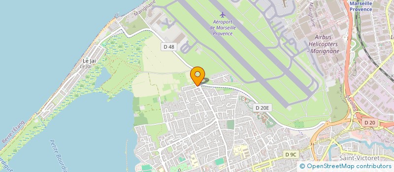 localisation de l'entreprise MADAME MYRIENNE EVANNO à MARIGNANE
