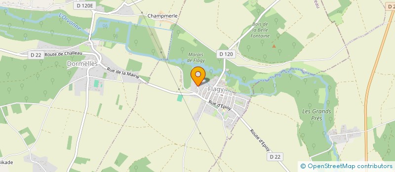 localisation de l'entreprise MADAME MYRLANDE CHERISTIN  FLAGY