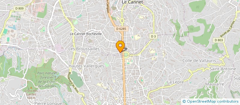 localisation de l'entreprise MADAME MYRNA FIGUEROA à LE CANNET