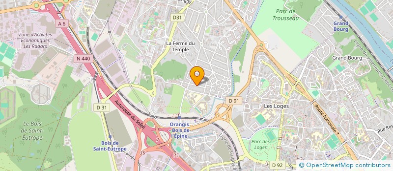 localisation de l'entreprise MADAME MYRNA FRANCOIS  RIS-ORANGIS