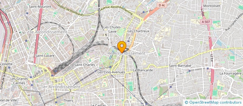 localisation de l'entreprise MADAME MYRTILLE CRISTIANI à MARSEILLE