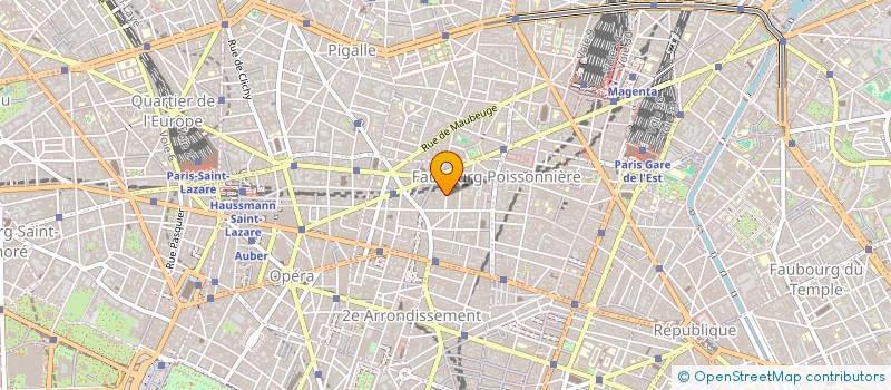 localisation de l'entreprise MADAME MYRTILLE HUET  PARIS