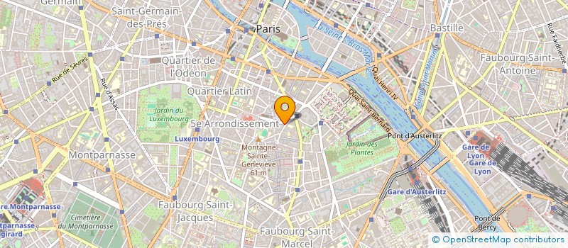 localisation de l'entreprise MADAME MYRTILLE PORTIER-KALTENBACH  PARIS