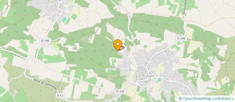 localisation de l'entreprise MADAME MYRTILLE PROUTE à AUBAIS