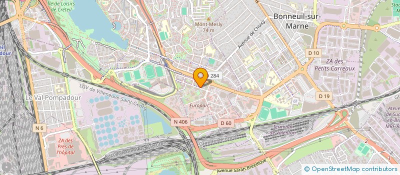 localisation de l'entreprise MADAME MYRTILLE RICHE  CRETEIL