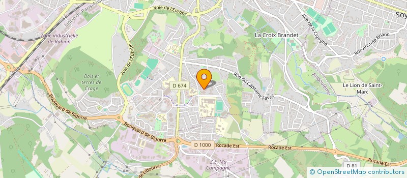 localisation de l'entreprise MADAME MYSAA ABDALLA SOBA à ANGOULEME