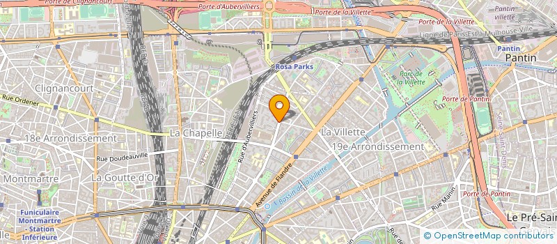 localisation de l'entreprise MADAME MYSIANE ALES à PARIS