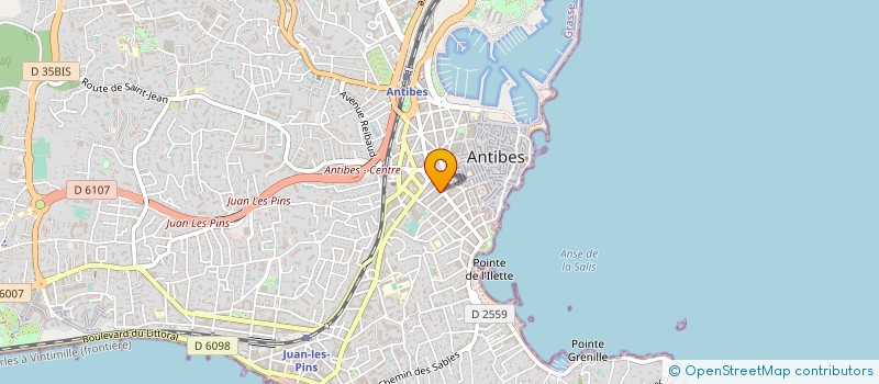 localisation de l'entreprise MADAME N BOUCHER à ANTIBES