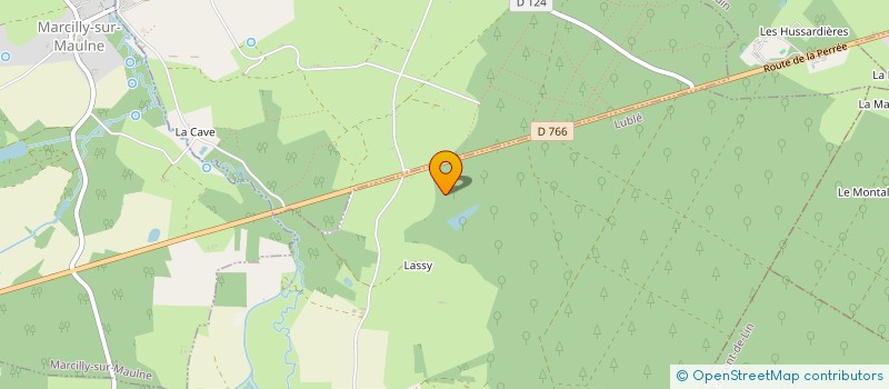 localisation de l'entreprise MADAME N CANLORBE  SOUVIGNE