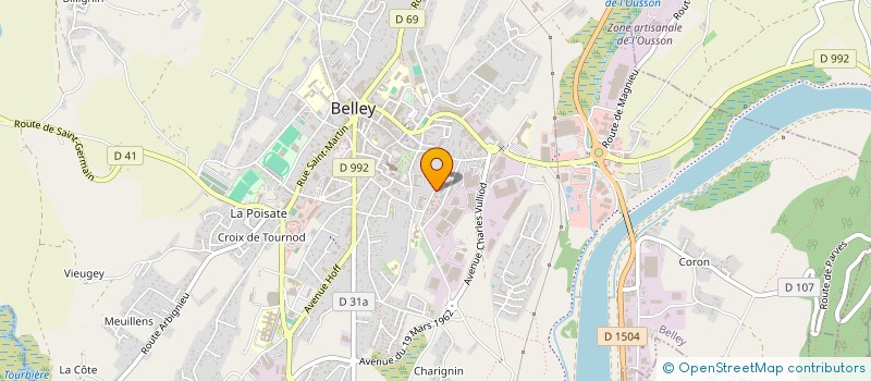 localisation de l'entreprise MADAME N'DATE DIOP  VILLEURBANNE