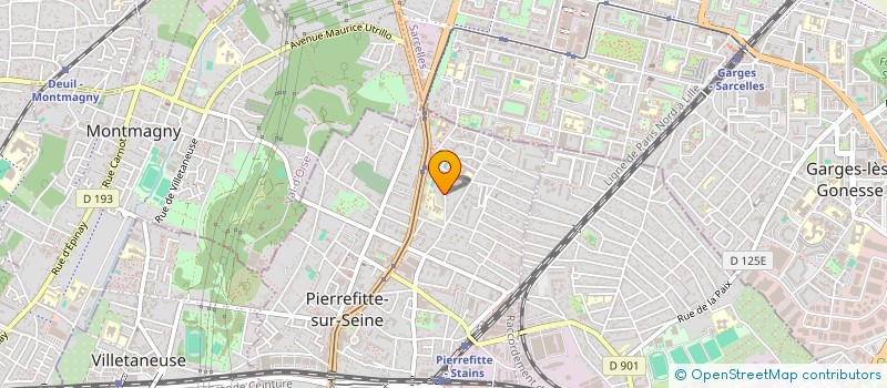 localisation de l'entreprise MADAME N'DEYE BINETA DIAGNE à PIERREFITTE-SUR-SEINE