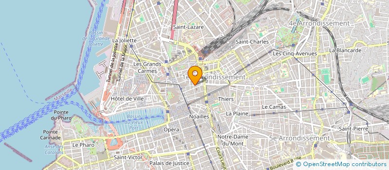 localisation de l'entreprise MADAME N'DEYE DIOUF à MARSEILLE