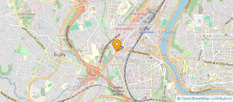 localisation de l'entreprise MADAME N DEYE-HOURIA DIATTA  LYON 9EME