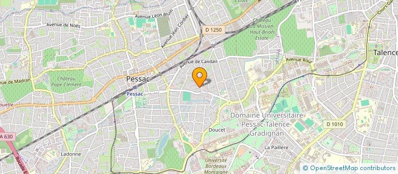 localisation de l'entreprise MADAME N'DEYE-SANA SOW à PESSAC