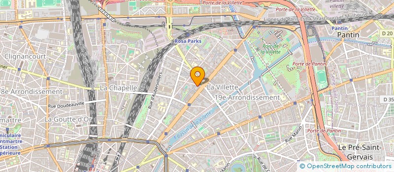 localisation de l'entreprise MADAME N'DEYE SENE  PARIS