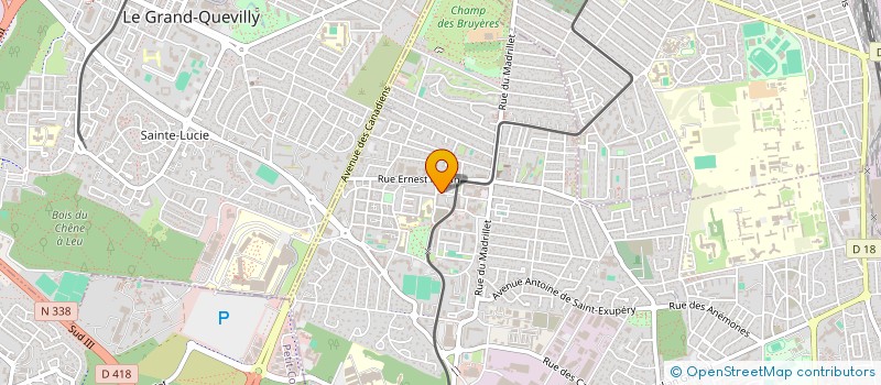 localisation de l'entreprise MADAME N'DOUA YAO  SAINT-ETIENNE-DU-ROUVRAY