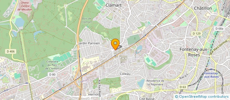 localisation de l'entreprise MADAME N'DOUMBE BADIANE à CLAMART