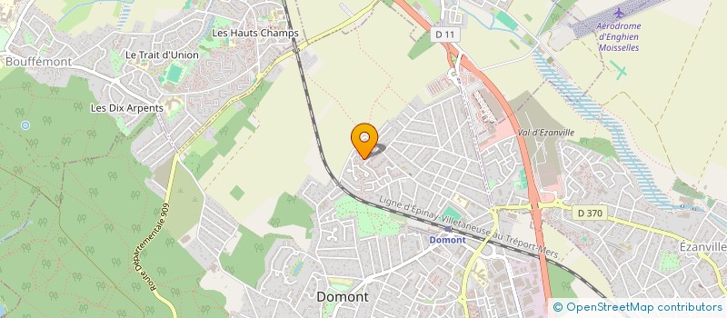 localisation de l'entreprise MADAME N DOUMBE DIONGUE  DOMONT