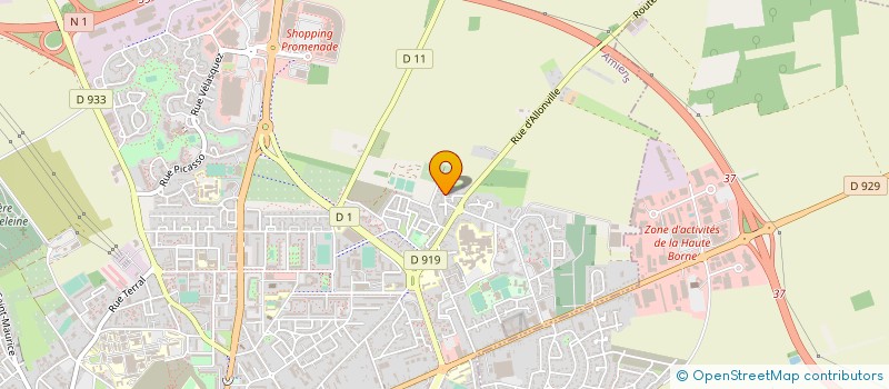 localisation de l'entreprise MADAME N'FISSA ROUMANA à AMIENS