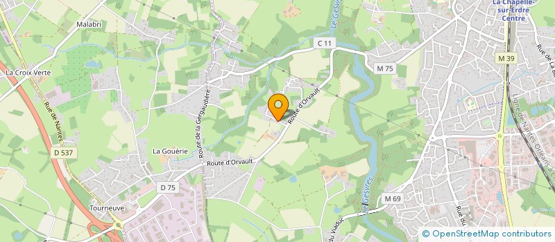 localisation de l'entreprise MADAME N GAUH KOUAKOU  SAINT-ETIENNE-DE-MONTLUC