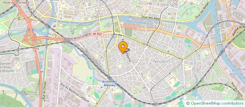 localisation de l'entreprise MADAME N'GOH AGNIMEL à STRASBOURG