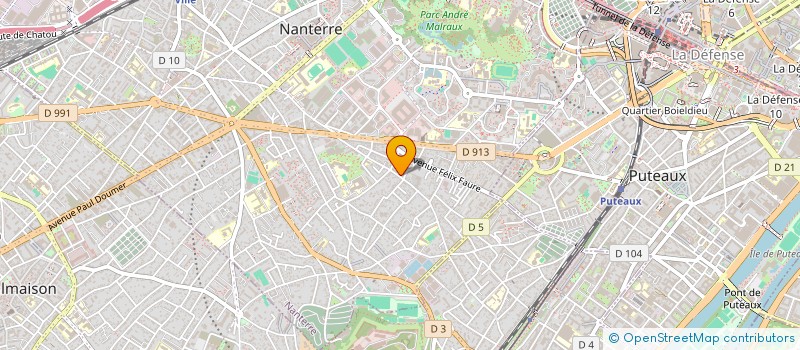 localisation de l'entreprise MADAME N'GORAN GOLY à NANTERRE